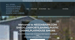 Desktop Screenshot of needabarn.com